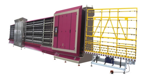 Линия мойки стекла с серво-гидравлическим прессом VGPL V1